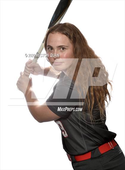 Thumbnail 2 in Trinity League Softball Media Day - Mater Dei photogallery.
