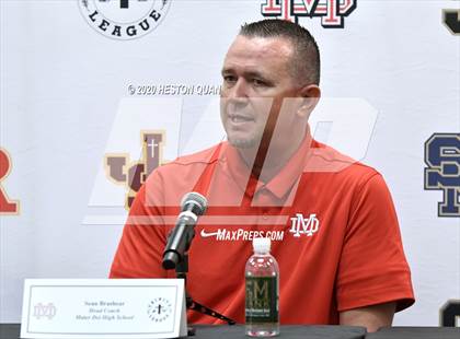 Thumbnail 2 in Trinity League Softball Media Day - Mater Dei photogallery.