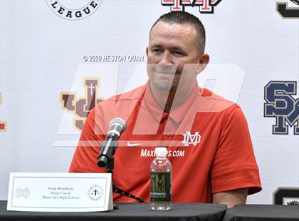 Thumbnail 2 in Trinity League Softball Media Day - Mater Dei photogallery.