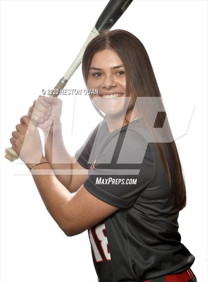 Thumbnail 3 in Trinity League Softball Media Day - Mater Dei photogallery.