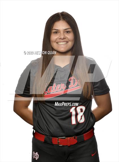 Thumbnail 1 in Trinity League Softball Media Day - Mater Dei photogallery.