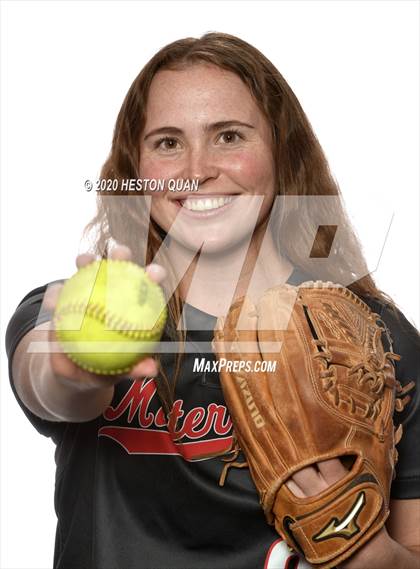 Thumbnail 2 in Trinity League Softball Media Day - Mater Dei photogallery.