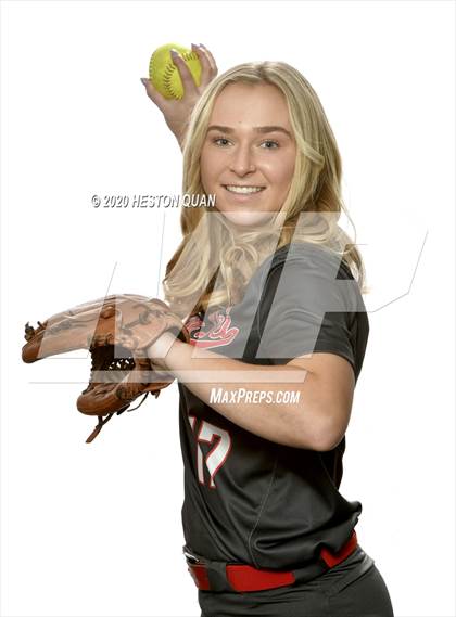 Thumbnail 3 in Trinity League Softball Media Day - Mater Dei photogallery.