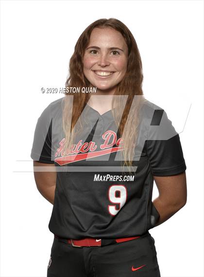 Thumbnail 1 in Trinity League Softball Media Day - Mater Dei photogallery.