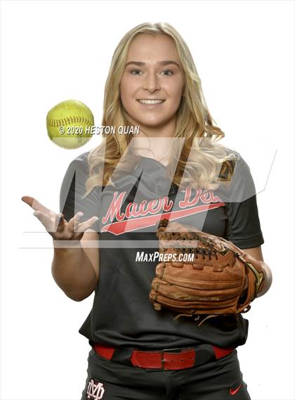 Thumbnail 2 in Trinity League Softball Media Day - Mater Dei photogallery.