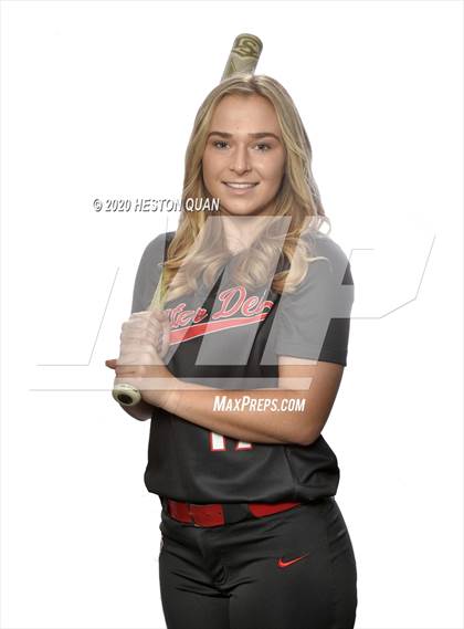 Thumbnail 3 in Trinity League Softball Media Day - Mater Dei photogallery.