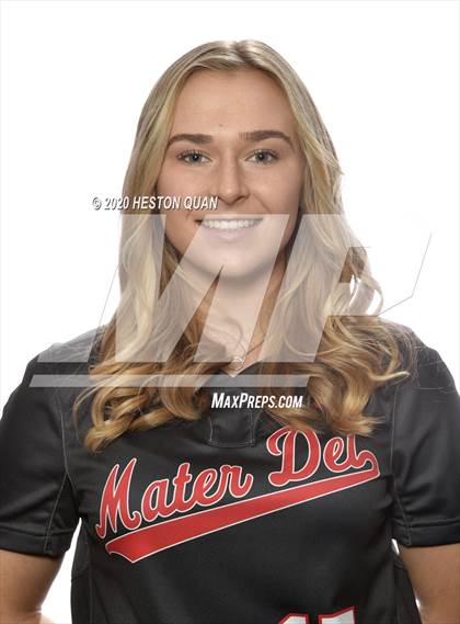 Thumbnail 3 in Trinity League Softball Media Day - Mater Dei photogallery.
