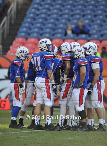 Thumbnail 1 in Cherry Creek vs. Valor Christian (CHSAA 5A Final) photogallery.