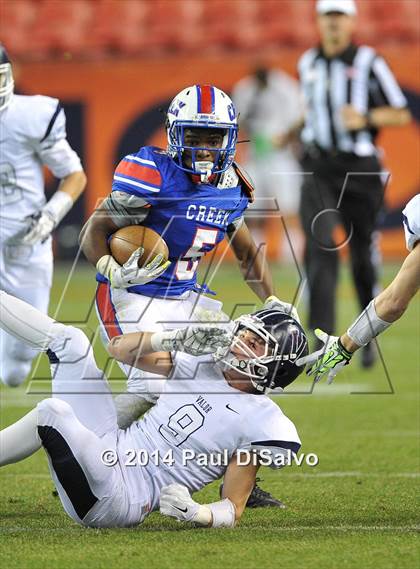 Thumbnail 1 in Cherry Creek vs. Valor Christian (CHSAA 5A Final) photogallery.