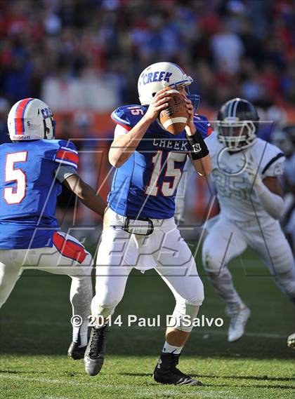 Thumbnail 1 in Cherry Creek vs. Valor Christian (CHSAA 5A Final) photogallery.