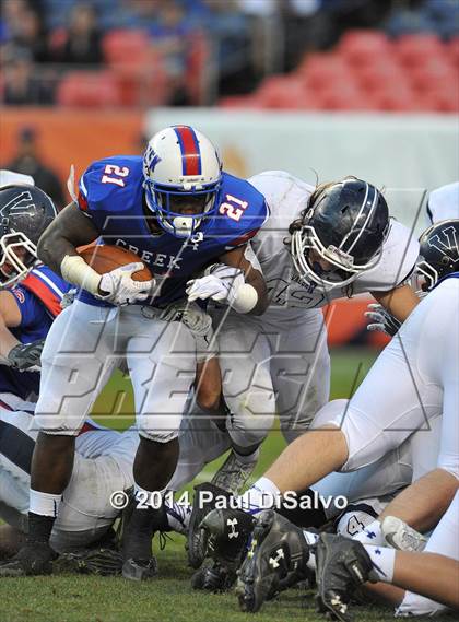 Thumbnail 3 in Cherry Creek vs. Valor Christian (CHSAA 5A Final) photogallery.
