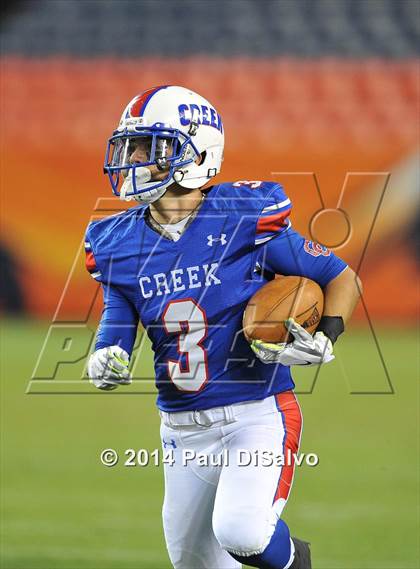 Thumbnail 3 in Cherry Creek vs. Valor Christian (CHSAA 5A Final) photogallery.