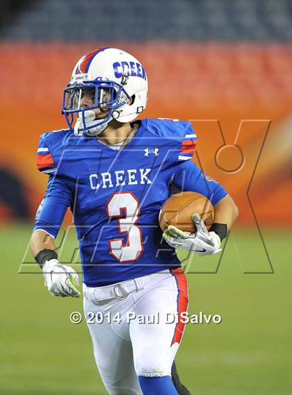 Thumbnail 1 in Cherry Creek vs. Valor Christian (CHSAA 5A Final) photogallery.