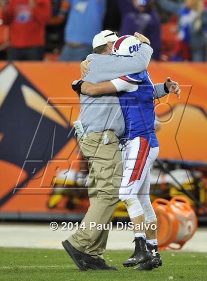 Thumbnail 1 in Cherry Creek vs. Valor Christian (CHSAA 5A Final) photogallery.