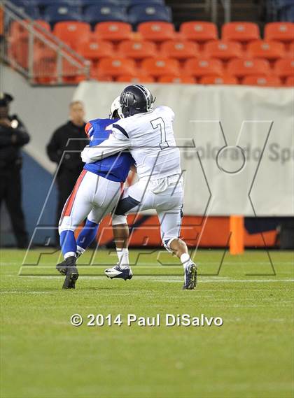 Thumbnail 3 in Cherry Creek vs. Valor Christian (CHSAA 5A Final) photogallery.