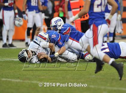 Thumbnail 3 in Cherry Creek vs. Valor Christian (CHSAA 5A Final) photogallery.