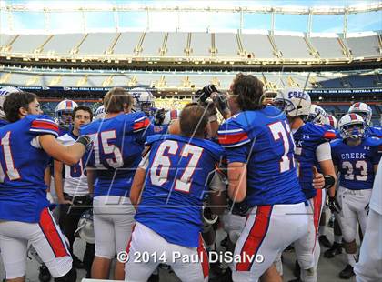 Thumbnail 2 in Cherry Creek vs. Valor Christian (CHSAA 5A Final) photogallery.