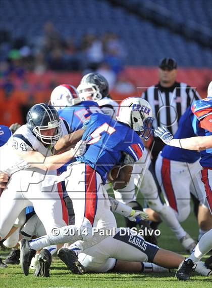 Thumbnail 3 in Cherry Creek vs. Valor Christian (CHSAA 5A Final) photogallery.