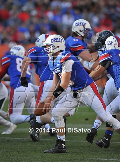 Thumbnail 1 in Cherry Creek vs. Valor Christian (CHSAA 5A Final) photogallery.