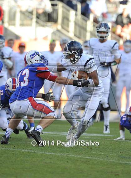 Thumbnail 2 in Cherry Creek vs. Valor Christian (CHSAA 5A Final) photogallery.