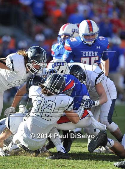 Thumbnail 1 in Cherry Creek vs. Valor Christian (CHSAA 5A Final) photogallery.
