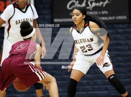 Thumbnail 3 in Salesian College Preparatory vs. Cardinal Newman (CIF NCS D3 Final) photogallery.