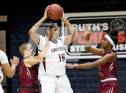 Thumbnail 1 in Salesian College Preparatory vs. Cardinal Newman (CIF NCS D3 Final) photogallery.