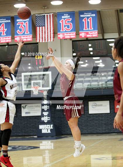 Thumbnail 3 in Salesian College Preparatory vs. Cardinal Newman (CIF NCS D3 Final) photogallery.