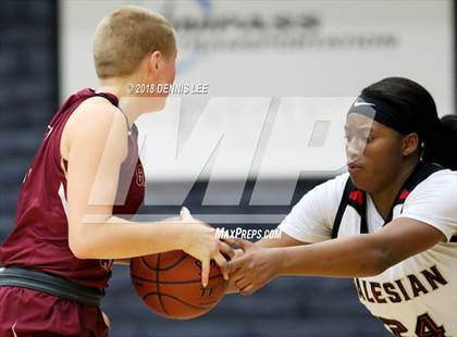 Thumbnail 1 in Salesian College Preparatory vs. Cardinal Newman (CIF NCS D3 Final) photogallery.