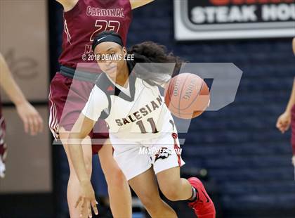 Thumbnail 3 in Salesian College Preparatory vs. Cardinal Newman (CIF NCS D3 Final) photogallery.