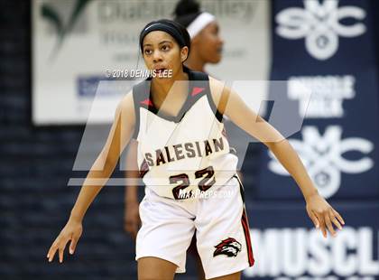 Thumbnail 1 in Salesian College Preparatory vs. Cardinal Newman (CIF NCS D3 Final) photogallery.