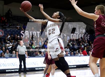 Thumbnail 2 in Salesian College Preparatory vs. Cardinal Newman (CIF NCS D3 Final) photogallery.