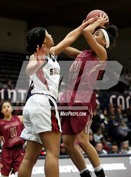 Thumbnail 1 in Salesian College Preparatory vs. Cardinal Newman (CIF NCS D3 Final) photogallery.