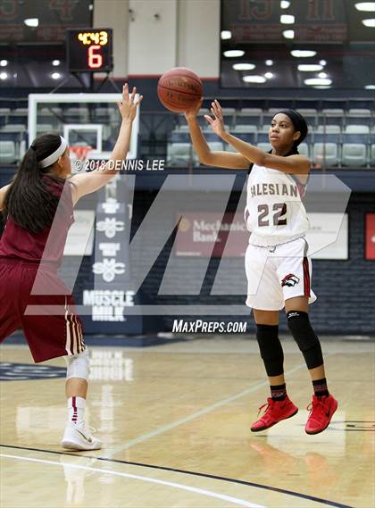 Thumbnail 1 in Salesian College Preparatory vs. Cardinal Newman (CIF NCS D3 Final) photogallery.