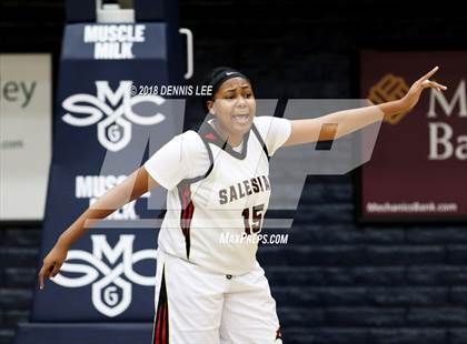 Thumbnail 1 in Salesian College Preparatory vs. Cardinal Newman (CIF NCS D3 Final) photogallery.