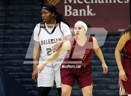 Thumbnail 1 in Salesian College Preparatory vs. Cardinal Newman (CIF NCS D3 Final) photogallery.