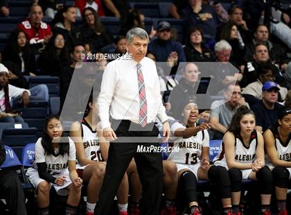 Thumbnail 3 in Salesian College Preparatory vs. Cardinal Newman (CIF NCS D3 Final) photogallery.