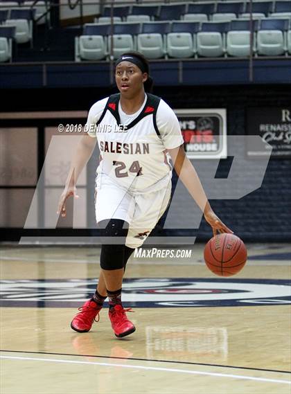 Thumbnail 2 in Salesian College Preparatory vs. Cardinal Newman (CIF NCS D3 Final) photogallery.