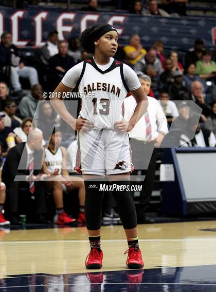 Thumbnail 3 in Salesian College Preparatory vs. Cardinal Newman (CIF NCS D3 Final) photogallery.