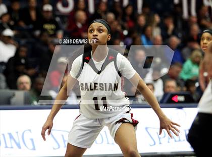 Thumbnail 1 in Salesian College Preparatory vs. Cardinal Newman (CIF NCS D3 Final) photogallery.