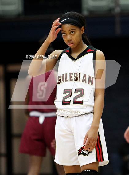 Thumbnail 2 in Salesian College Preparatory vs. Cardinal Newman (CIF NCS D3 Final) photogallery.