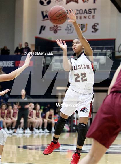 Thumbnail 2 in Salesian College Preparatory vs. Cardinal Newman (CIF NCS D3 Final) photogallery.