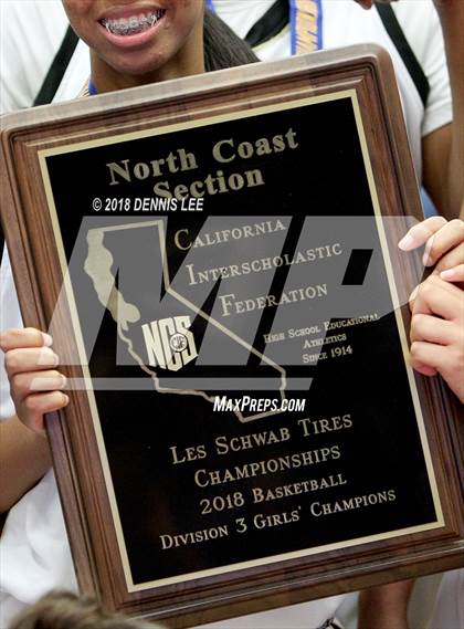 Thumbnail 1 in Salesian College Preparatory vs. Cardinal Newman (CIF NCS D3 Final) photogallery.
