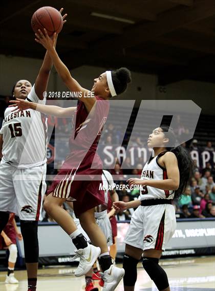 Thumbnail 3 in Salesian College Preparatory vs. Cardinal Newman (CIF NCS D3 Final) photogallery.