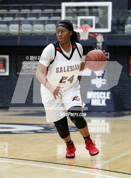 Thumbnail 3 in Salesian College Preparatory vs. Cardinal Newman (CIF NCS D3 Final) photogallery.