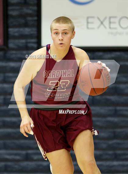 Thumbnail 3 in Salesian College Preparatory vs. Cardinal Newman (CIF NCS D3 Final) photogallery.