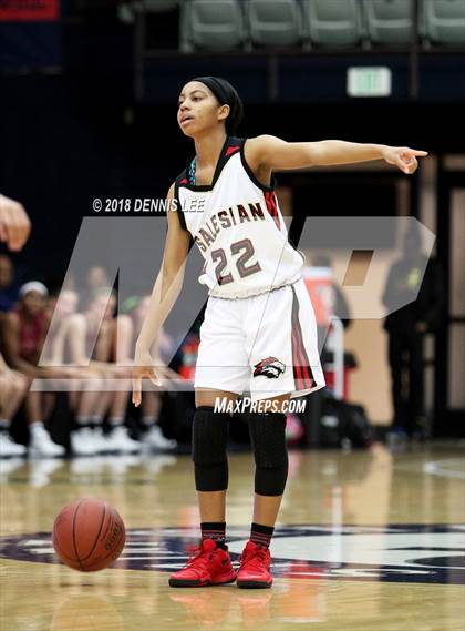 Thumbnail 1 in Salesian College Preparatory vs. Cardinal Newman (CIF NCS D3 Final) photogallery.