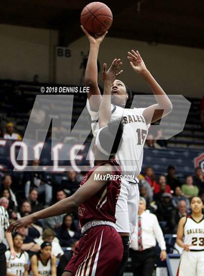Thumbnail 1 in Salesian College Preparatory vs. Cardinal Newman (CIF NCS D3 Final) photogallery.
