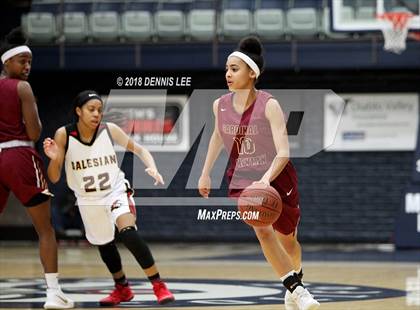 Thumbnail 3 in Salesian College Preparatory vs. Cardinal Newman (CIF NCS D3 Final) photogallery.