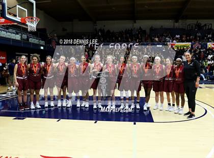 Thumbnail 2 in Salesian College Preparatory vs. Cardinal Newman (CIF NCS D3 Final) photogallery.